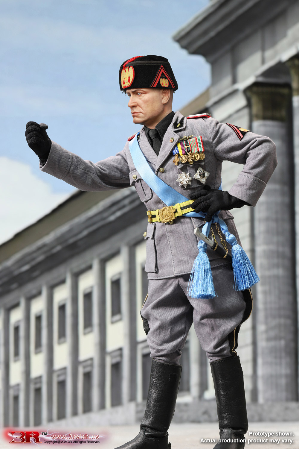 [สั่งจอง] 3R GM653 1/6 : II Duce of PNF - Benito Mussolini