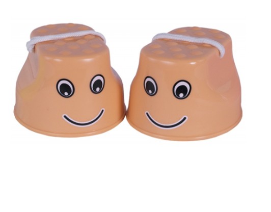 รองเท้าชอบยิ้มฝึกการทรงตัว ของเล่นเสริมพัฒนาการ ,ของเล่นเด็ก, สื่อการสอน พร้อมส่ง