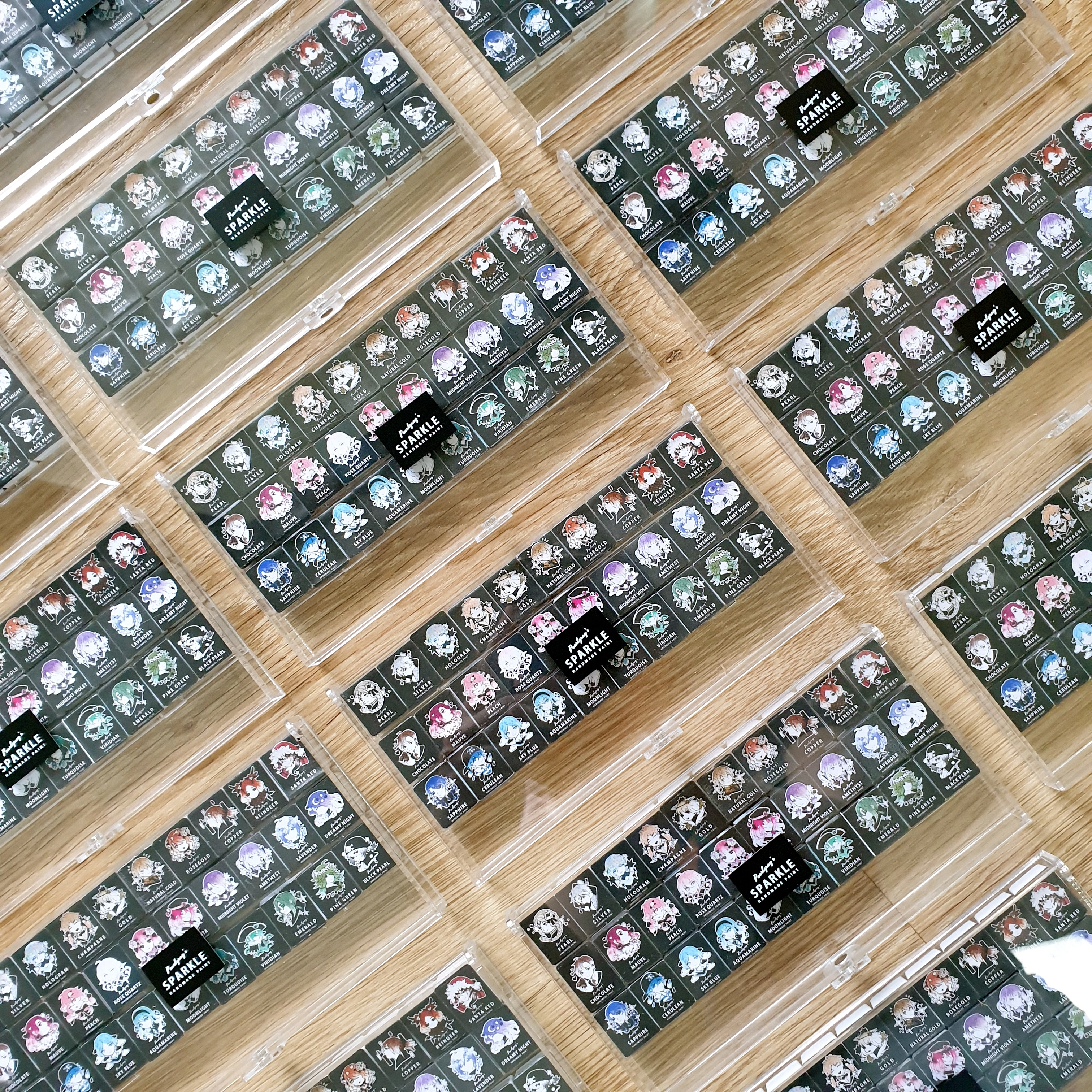 [ HANDMADE WATERCOLOR ] 30 COLORS BOX SET 2 ML