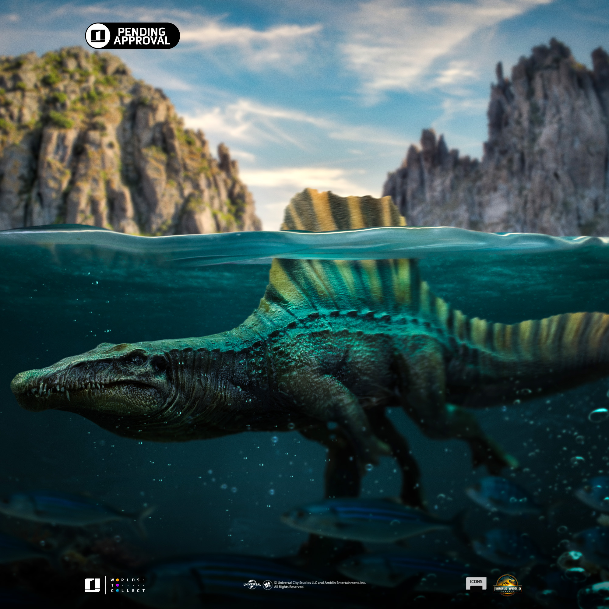 [สั่งจอง]Iron Studios - Galactus Diorama Demi Art Scale 1/20 (Fantastic Four)