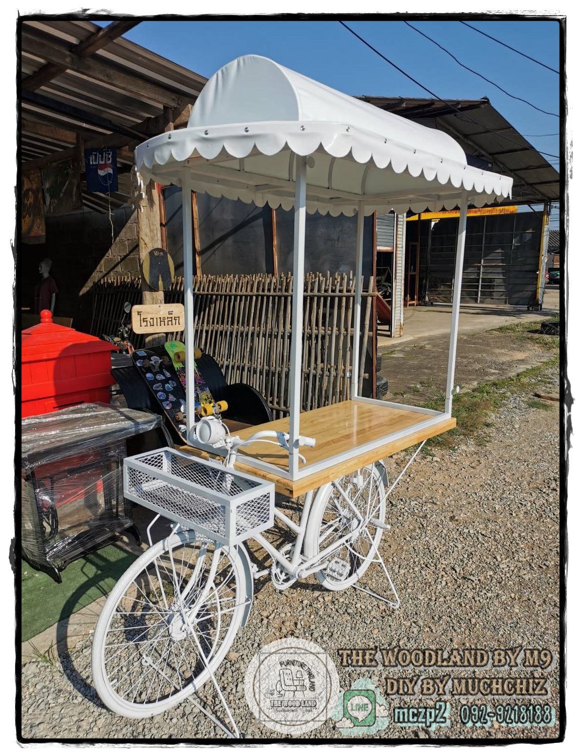 #BICYCLE Design#เฟอร์นิเจอร์จักรยานวินเทจ #เฟอร์นิเจอร์ตกแต่งร้านกาแฟ