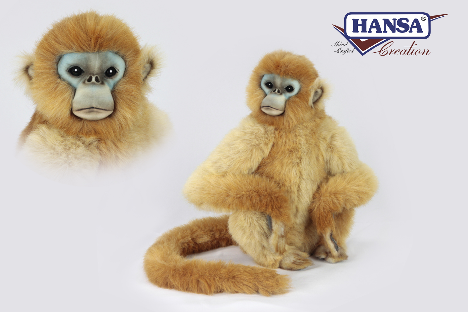 6766 Monkey Mama Snubbed Nose 45 cm.H