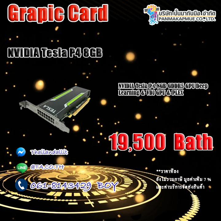 NVIDIA Tesla P4 8GB