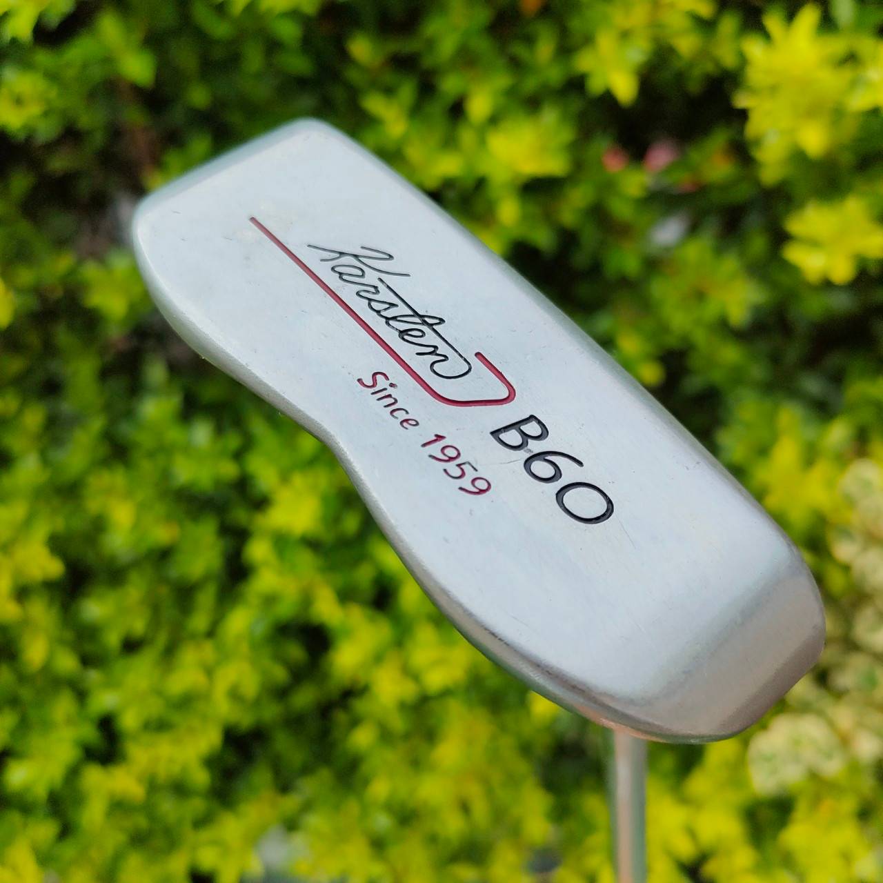 PUTTER PING B60 SINCE 1959 จุดฟ้า ความยาว 34 นิ้ว รุ่นคลาสสิคยอดนิยม!!! พัตต์ดีมาก *** กริพเสียต้องเปลี่ยน *** ไม้กอล์ฟมือสอง ของแท้ BY NakaraLuxurious