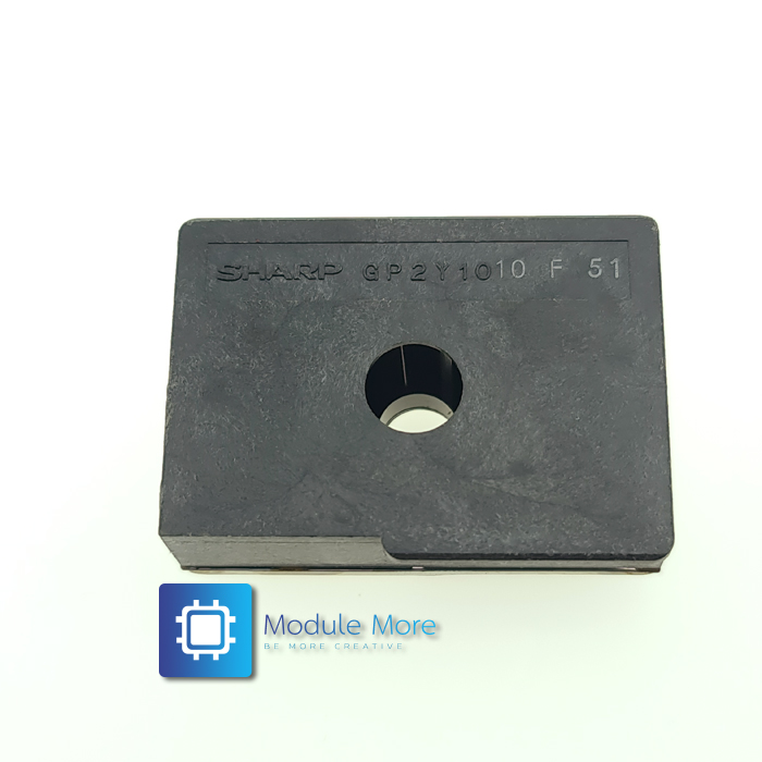 เซนเซอร์วัดฝุ่น PM2.5 dust sensor GP2Y1010AU0F พร้อมสายและตัวต้านทานและตัวเก็บประจุ