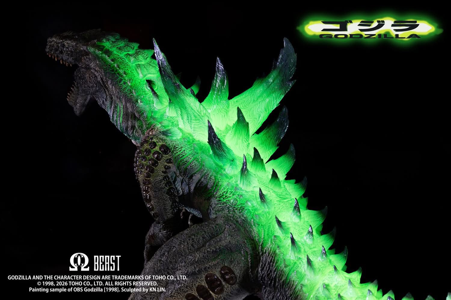 สั่งจอง]Ezhobi : Omega Beast Godzilla 1998 GID Kit WF Exclusive