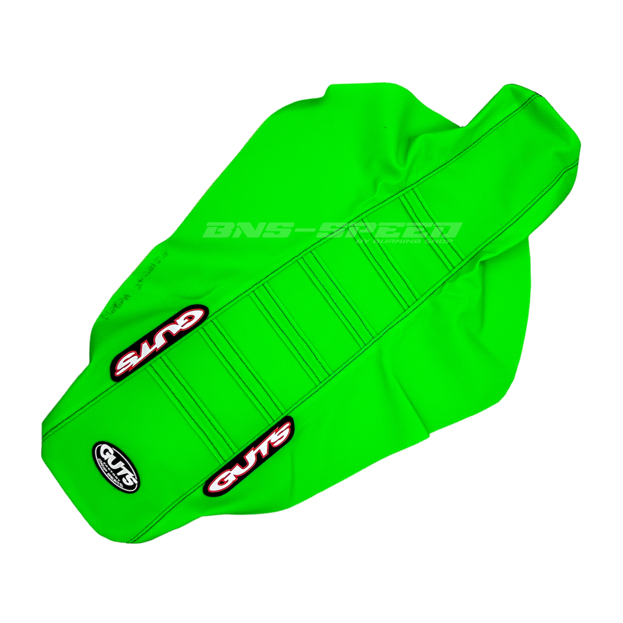 ผ้าเบาะ Guts Racing Ribbed Seat Cover KLX140L/G/RF - เขียว