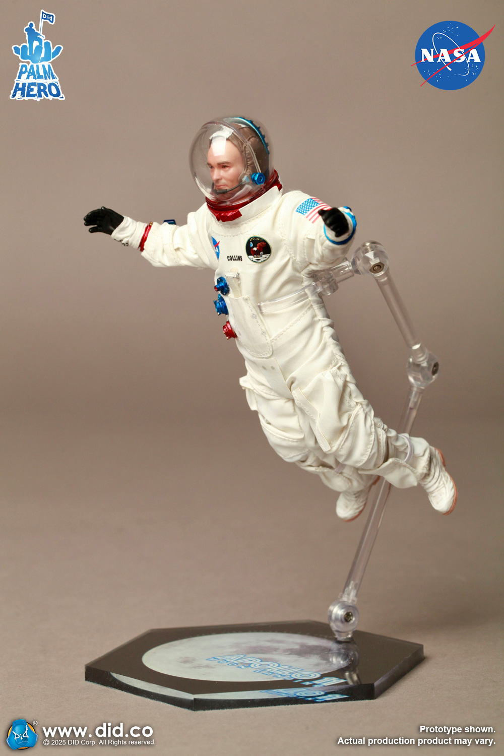 [สั่งจอง]DID 1/12 Palm Hero Series : APOLLO 11 ASTRONAUTS