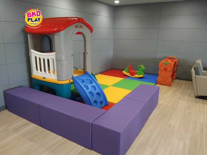 กระดานลื่นปีนป่าย Lernado บ้านสไลเดอร์ บ้านเดี่ยว,เครื่องเล่นสนาม สินค้าพร้อมส่ง