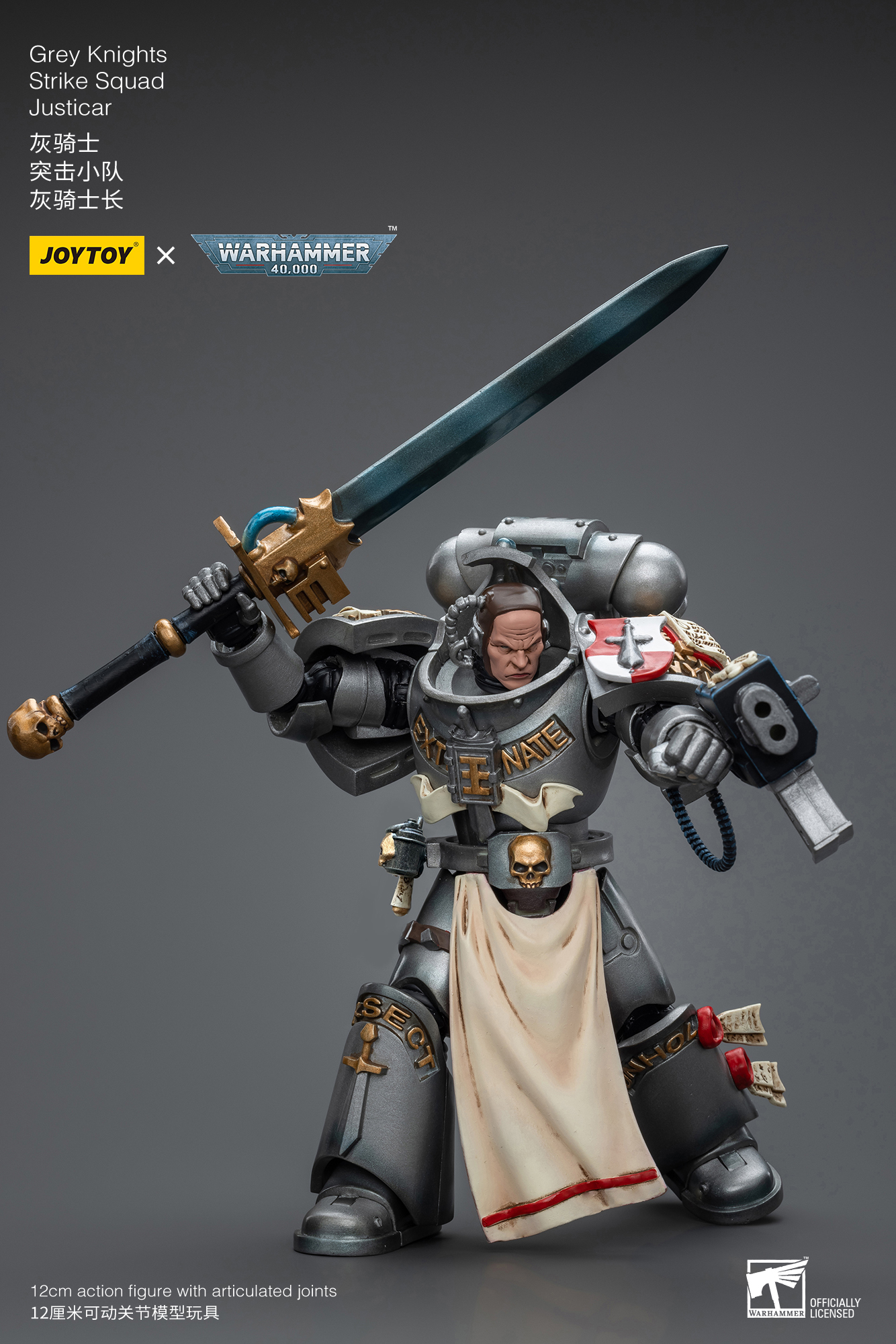 [สั่งจอง] JOYTOY Warhammer 40K 1/18 : Grey Knights