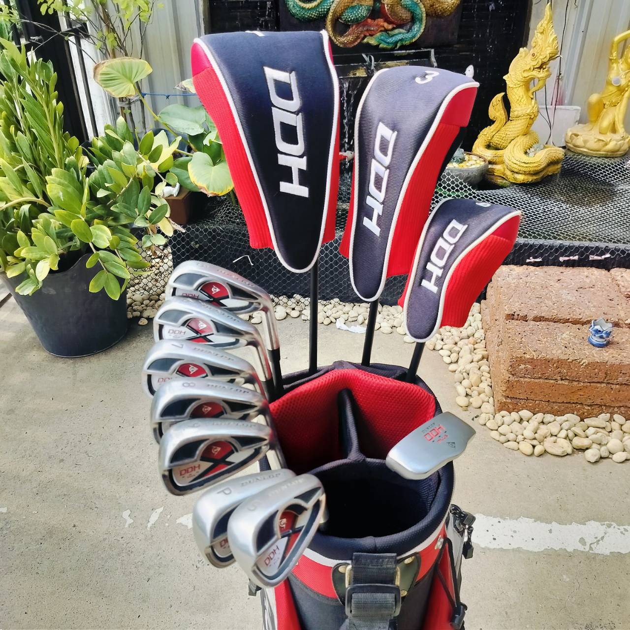 FULLSET DUNLOP DDH เต็มสูตร พร้อมถุงเดิมสวยๆ ออกรอบได้เลยค่ะ!!! ไม้กอล์ฟพรีเมี่ยมมือสอง ของแท้ By NakaraLuxurious