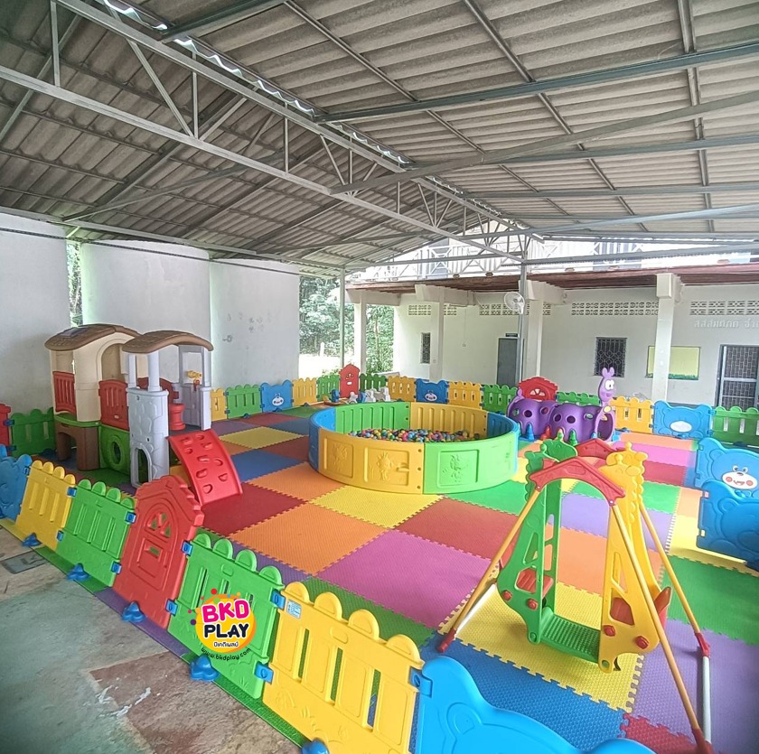 รั้วกั้นพลาสติกหน้าตุ๊กตาหมี ,กั้นห้องพื้นที่,คอกเด็ก พร้อมส่ง คิดค่าส่งตามจริง