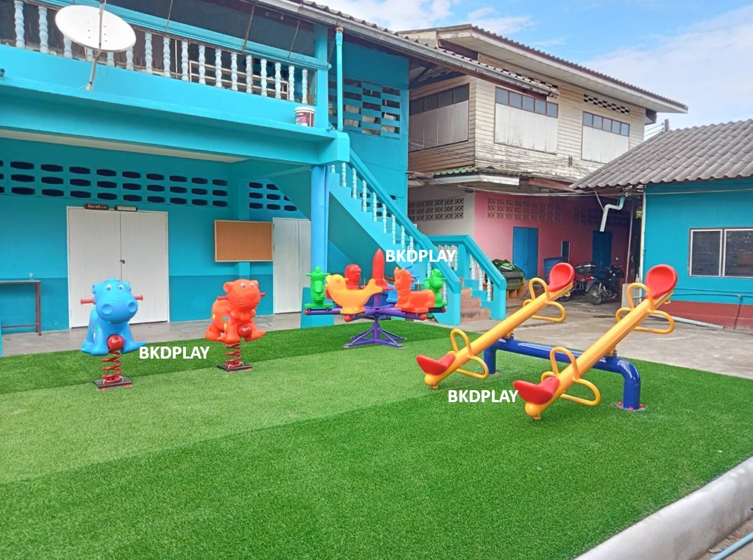 โปรโมชั่นเครื่องเล่นสนาม ม้าหมุน เครื่องเล่นสนามเด็ก ในร่ม กลางแจ้ง พร้อมส่ง
