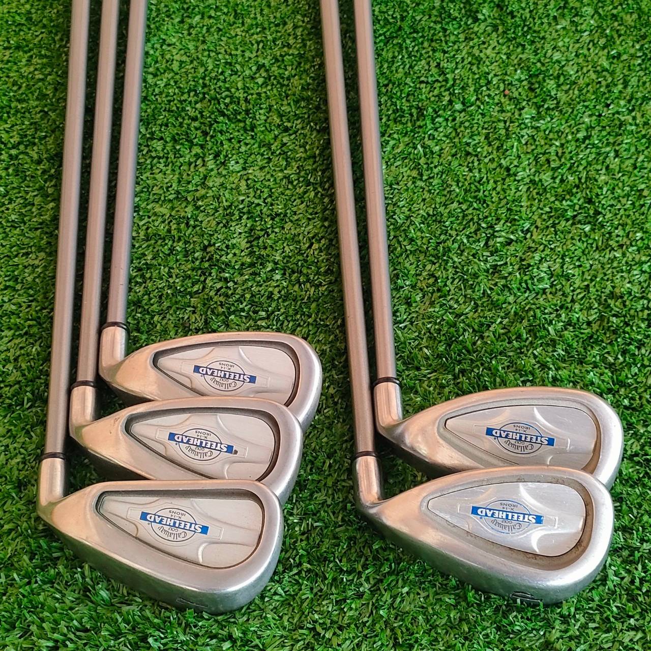 ชุดเหล็ก CALLAWAY STEELHEAD X-14 มีเหล็ก 7-9 เเละ PW SW ก้าน STEELHEAD X-14 FLEX FIRM