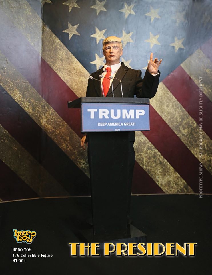 [สั่งจอง]HeroToy 1/6 HT001-HT002 (Box Figure/Set 2 Head Sculpt) – The President .