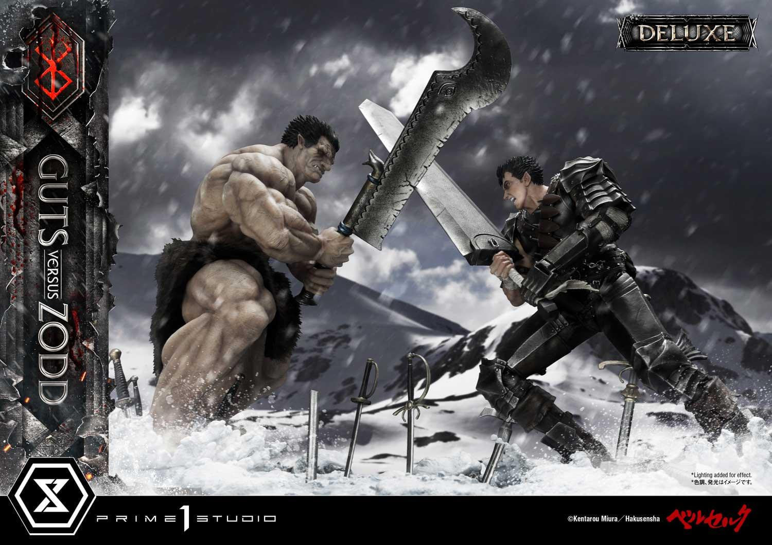 [สั่งจอง]Prime 1 Studio : UDMBR-01: Berserk - Guts Versus Zodd