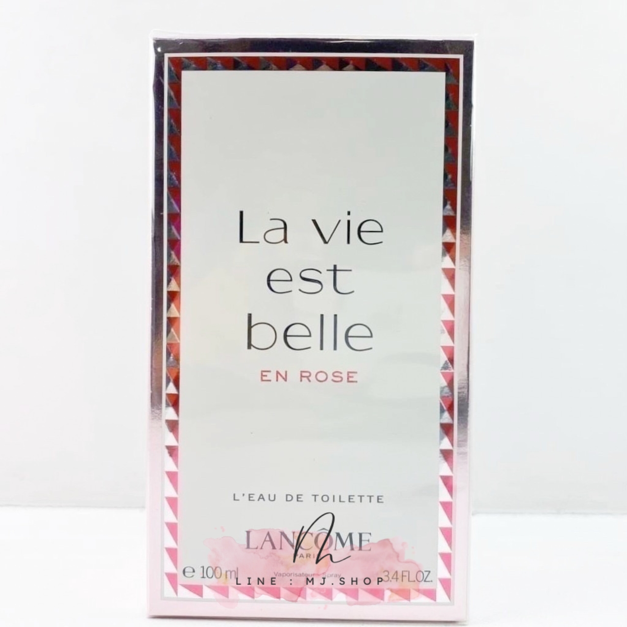 La Vie Est Belle En Rose EDT 100ml กล่องซีล น้ำหอมกลิ่นหอมหวานสดใส แต่ยังคงความหรูหราและเป็นมิตรต่อคนรอบข้าง