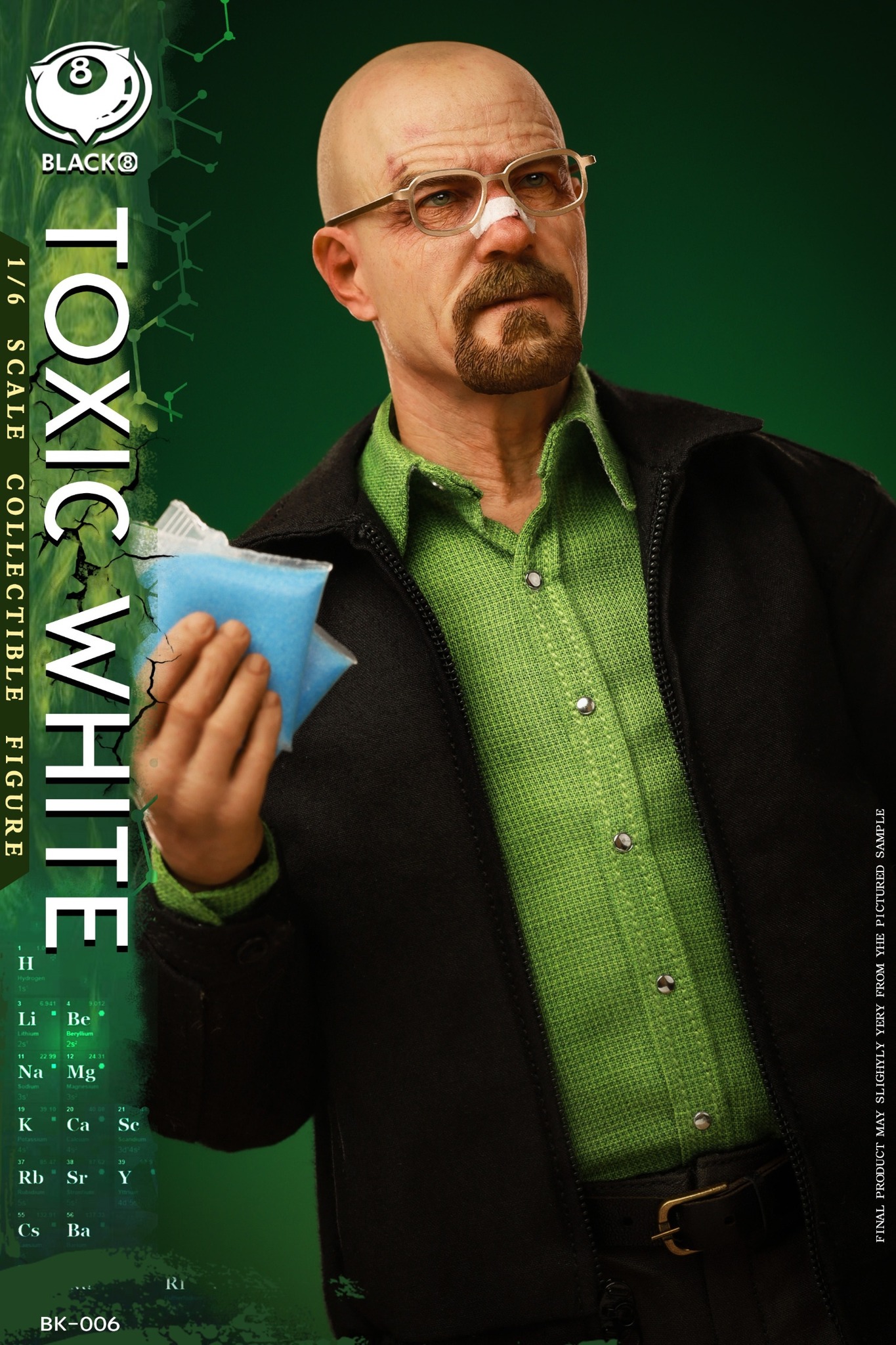 [สั่งจอง] Black 8 Toys BK-006 1/6 : Toxic White