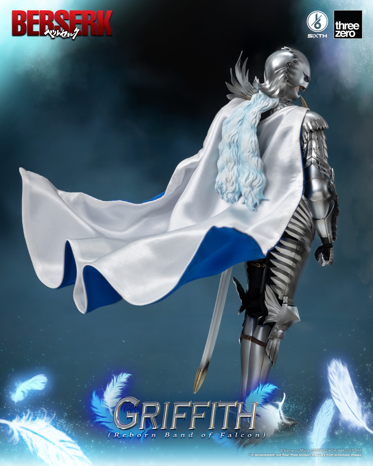 [พร้อมส่ง] Threezero 3Z00940W0 1/6 : Griffith (Reborn Band of Falcon) (เวอร์ชั่นปกติ)