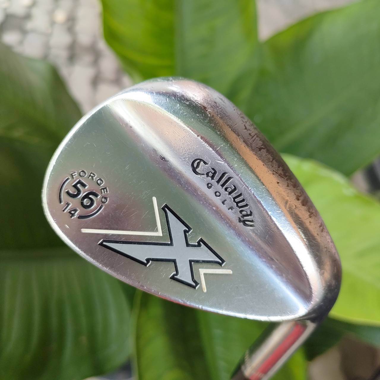 WEDGE CALLAWAY X-FORGED องศา 56 BOUNCE 14 ระเบิดทรายดี นุ่มมากด้วยวัสดุ FORGED พรีเมี่ยม เข้าบอลแน่น ร่องสวยสปินดีมากๆ ไม้กอล์ฟพรีเมี่ยมมือสอง ของแท้ By NakaraLuxurious