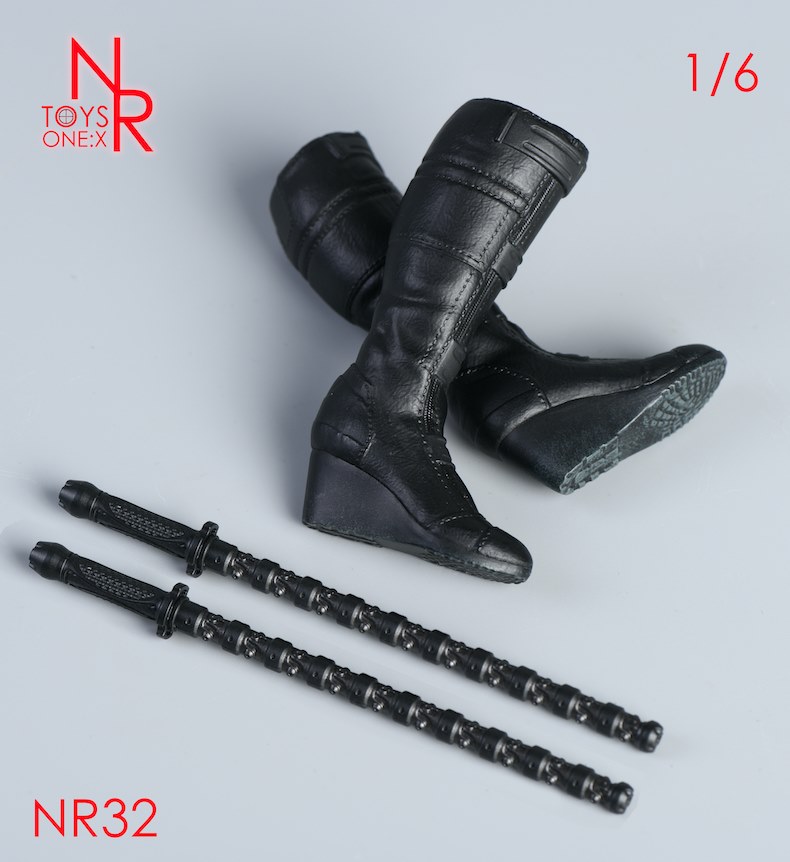 [สั่งจอง]NRTOYS nr32 1/6 : Women’s Boots & Electric Baton