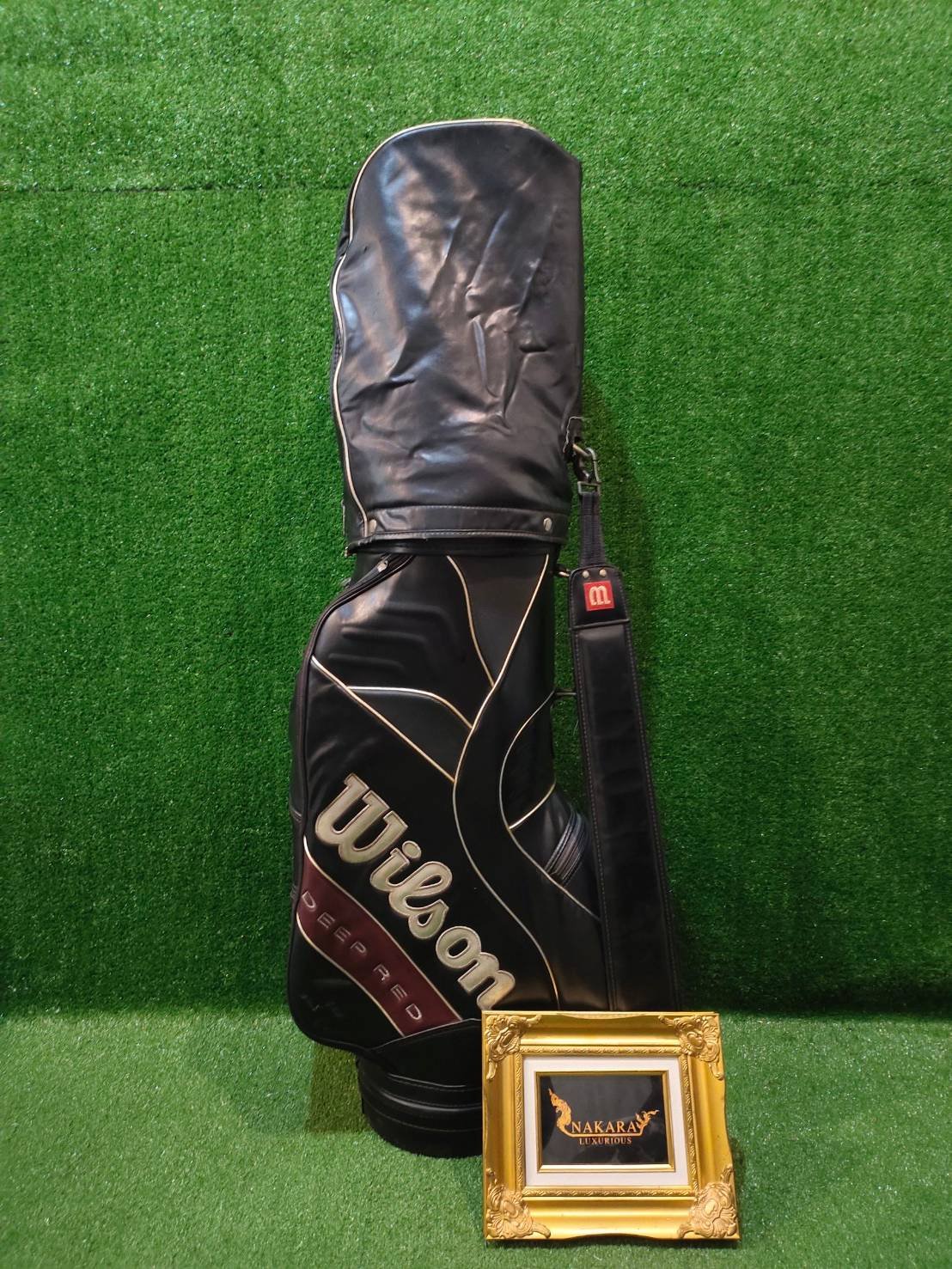 ถุงกอล์ฟหนัง WILSON DEEP RED ถุง TOUR