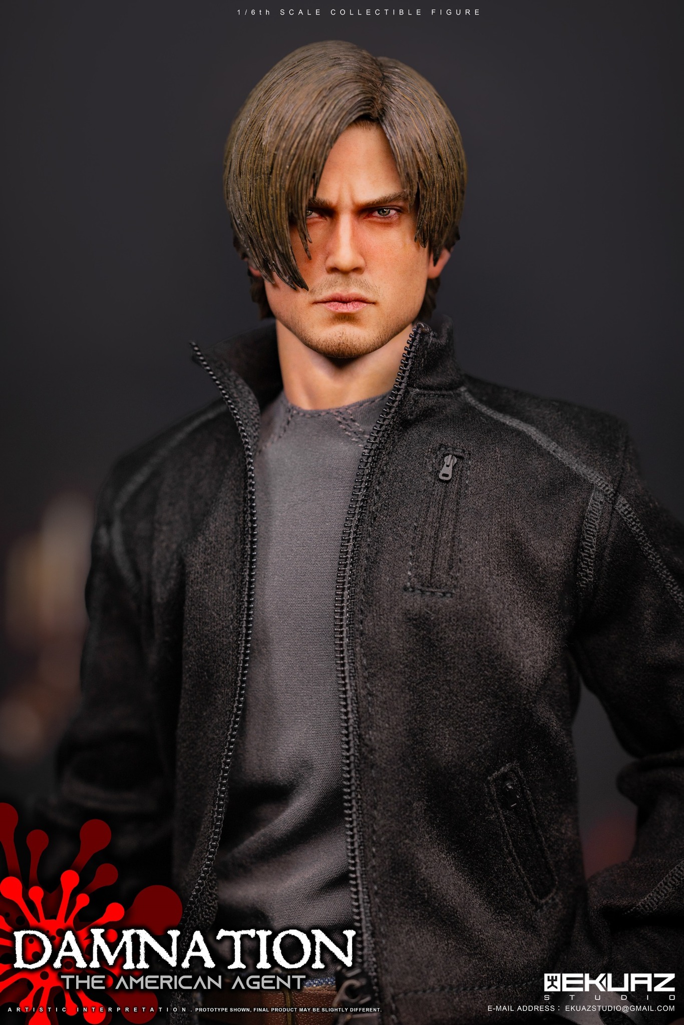 [สั่งจอง] EKUAZ STUDIO EKS09 1/6 : DAMNATION AMERICAN AGENT