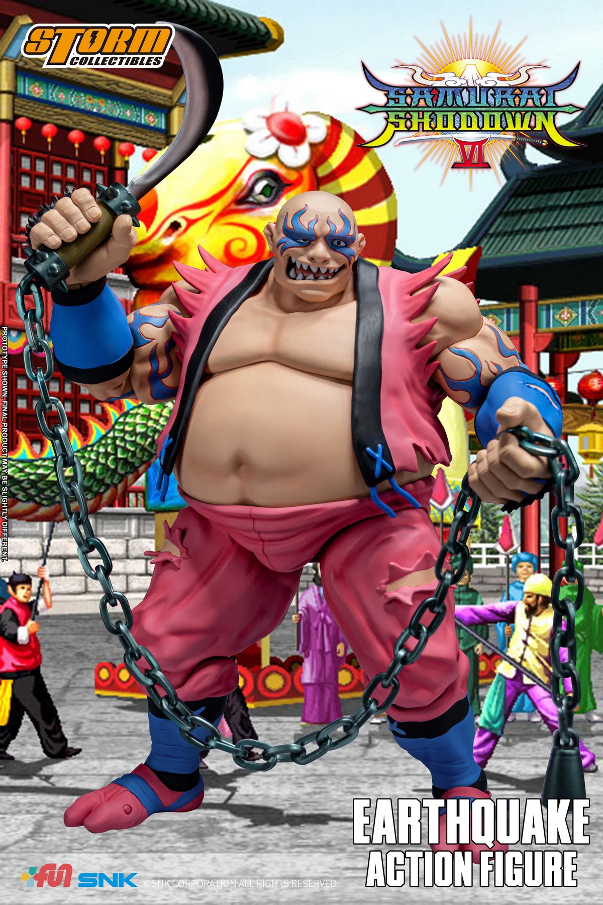 [สั่งจอง]Storm Toys SNSS05 1/12 : Samurai Shodown VI EARTHQUAKE