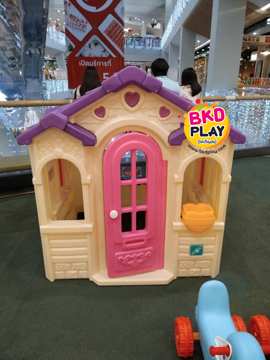 บ้านเจ้าหญิงชมพูม่วง บ้านของเล่น ,บ้านเด็ก ,บ้านพลาสติกของเล่นเด็ก,พร้อมส่ง