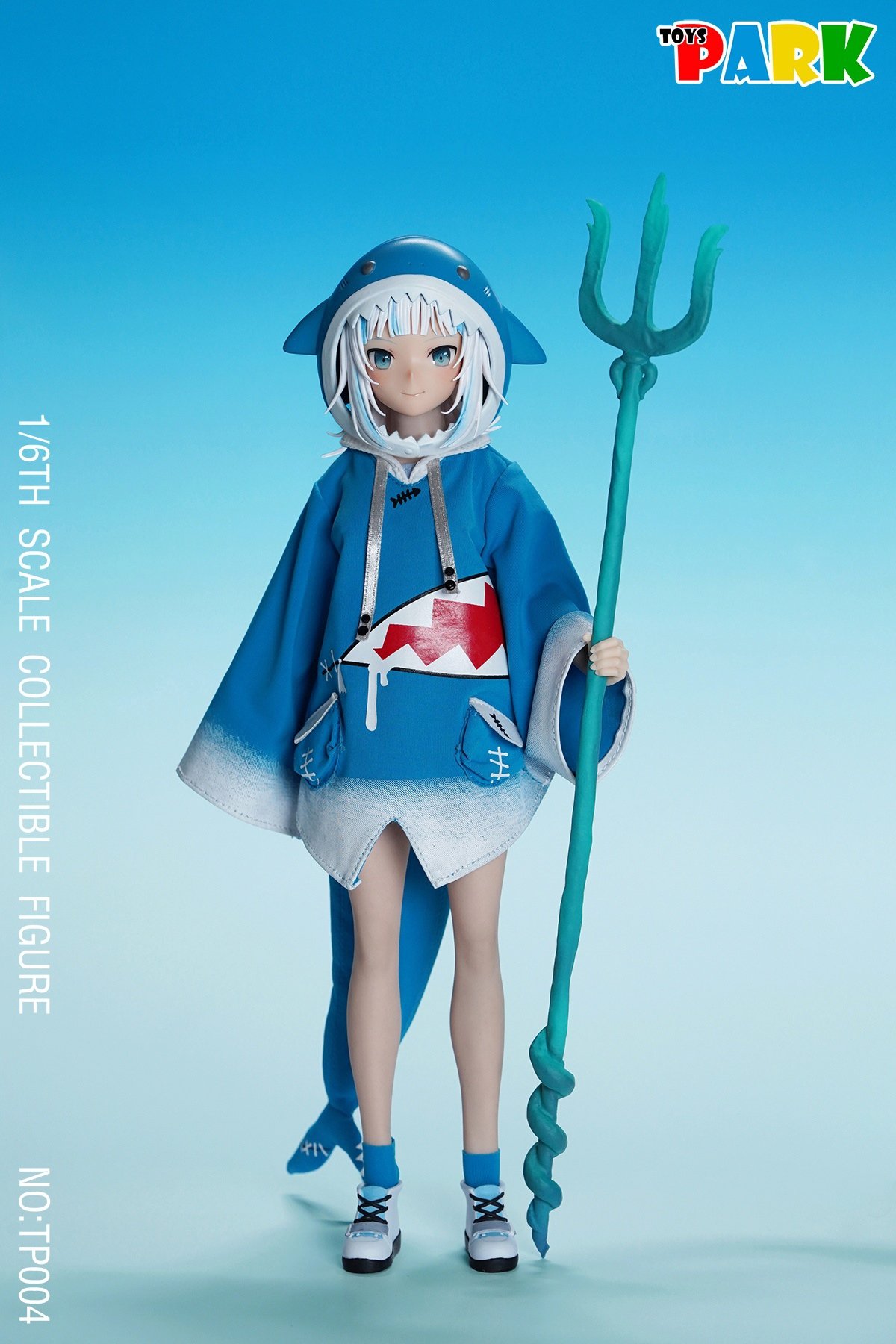 [สั่งจอง]TOYS PARK 1/6 : Shark Girl Head Carving Clothing Accessories Set