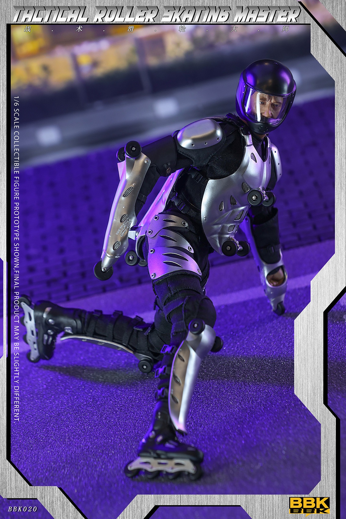 [สั่งจอง]BBK BBK020 1/6 : Tactical Roller Skating Master Action Figure