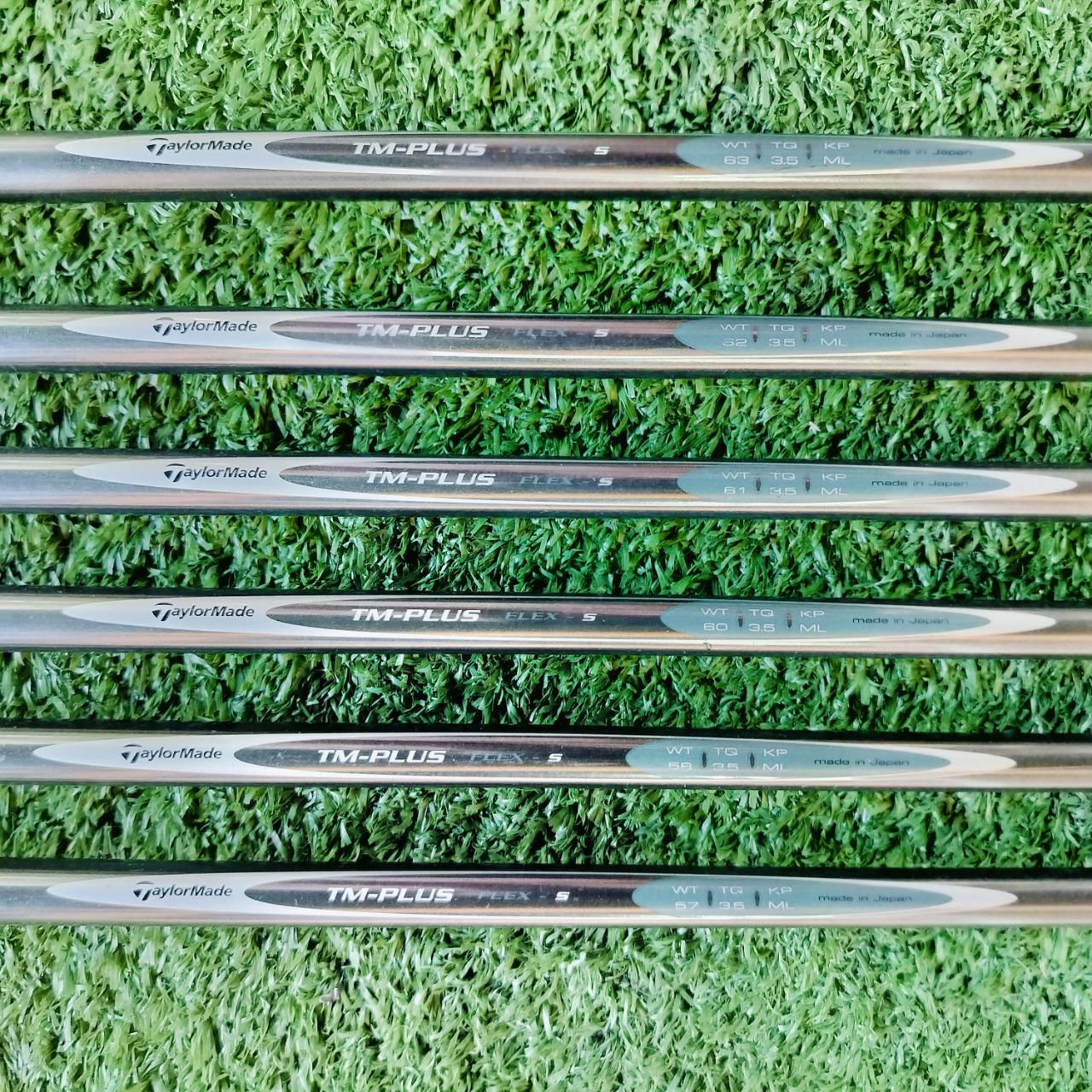 ชุดเหล็กหน้าเด้ง!!! Taylormade XR 03 มีเหล็ก 5-9 PW ก้าน TM PLUS FLEX S เป็นชุดเหล็กรุ่นพรีเมี่ยมญี่ปุ่น ไม้กอล์ฟพรีเมี่ยมมือสอง ของแท้ By NakaraLuxurious