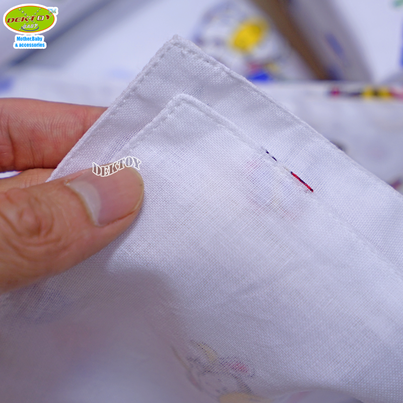 Babyplay เบบี้เพลย์ ผ้าอ้อมสาลู 2 ชั้นเกรดA ลายวัว 12 ผืน