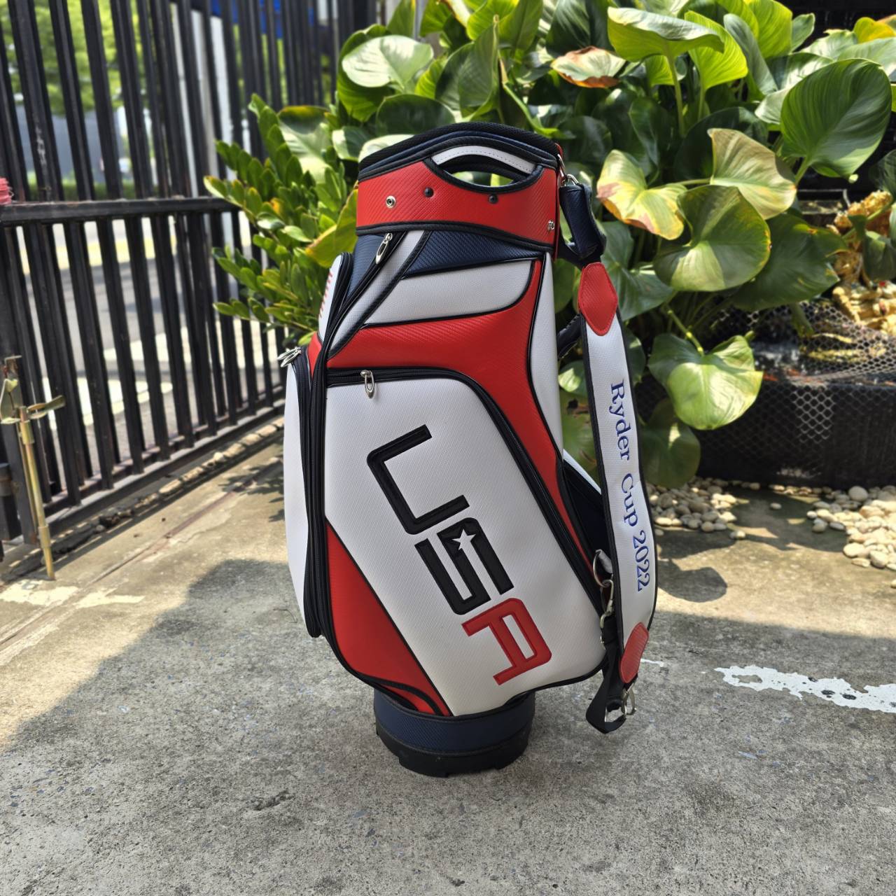 ถุงกอล์ฟ RYDER CUP GOLF BAG 2022 DVM-111 TEAM USA มือสอง สภาพสวยมาก เดิมๆ ใบใหญ่ถุง TOUR