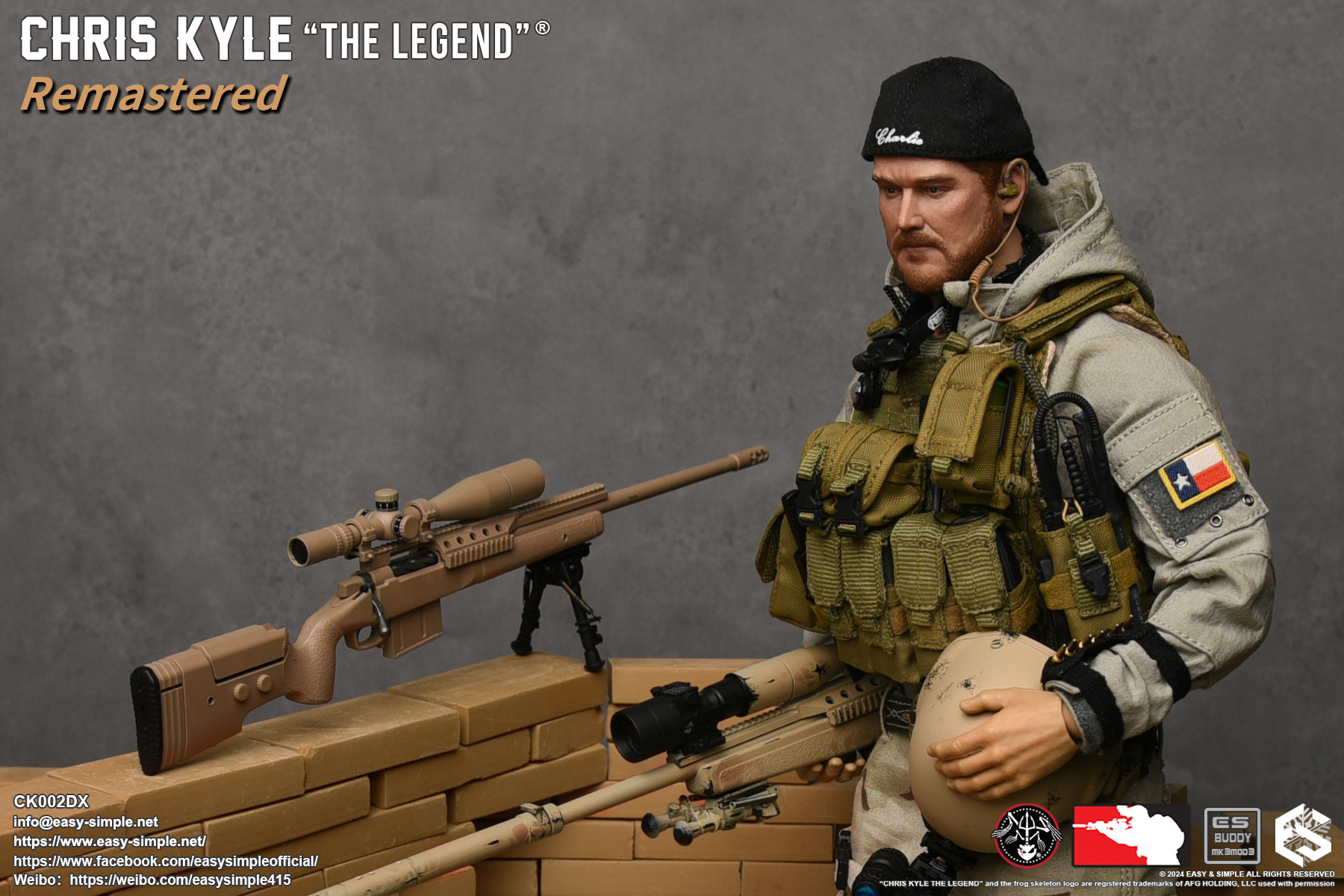 [สั่งจอง] BlackOpsToys X Easy&Simple 1/6 : Chris Kyle "The Legend" Remastered