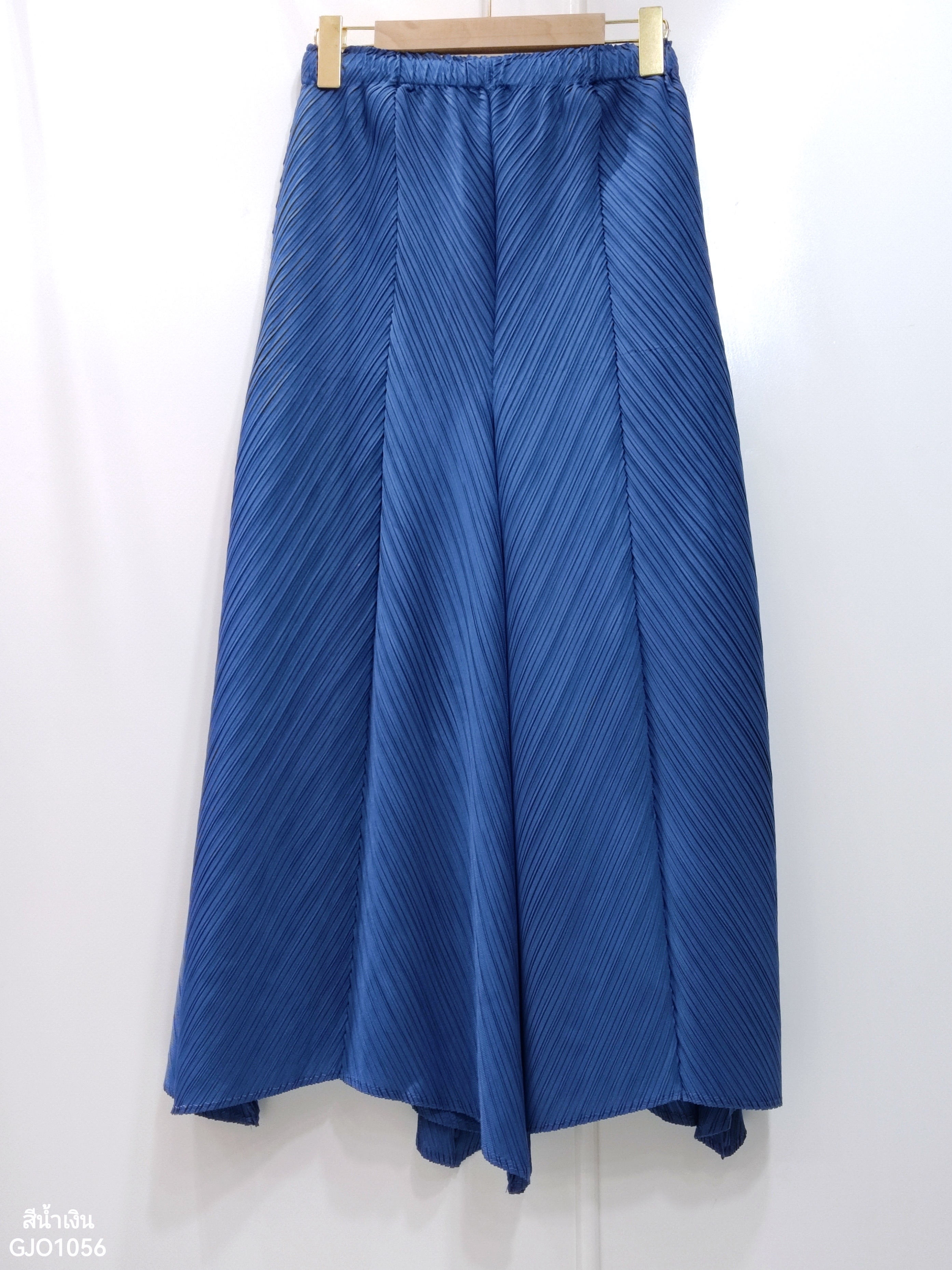 ปรับราคาลง20%!! ยาว 35 นิ้ว! 2MUAY รุ่น GJO1056 กางเกงพลีทคุณภาพ FLARE PLEATED PANTS 10 สี FREE SIZE