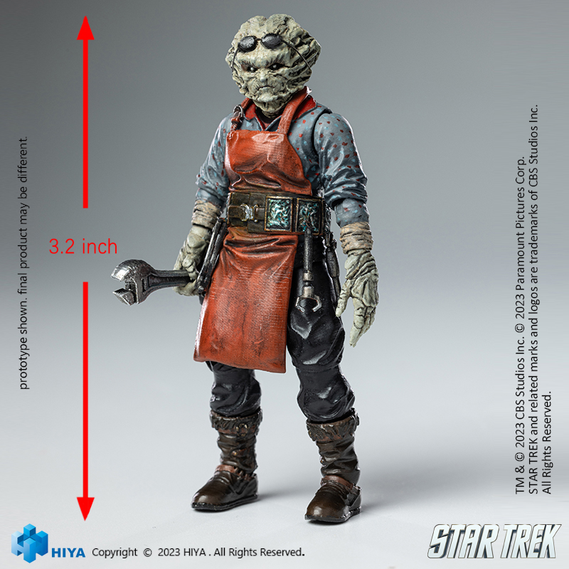 [สั่งจอง] Hiya toys 1/18 Ems0238 EXQUISITE MINI Series : Star Trek 2009 - Keenser