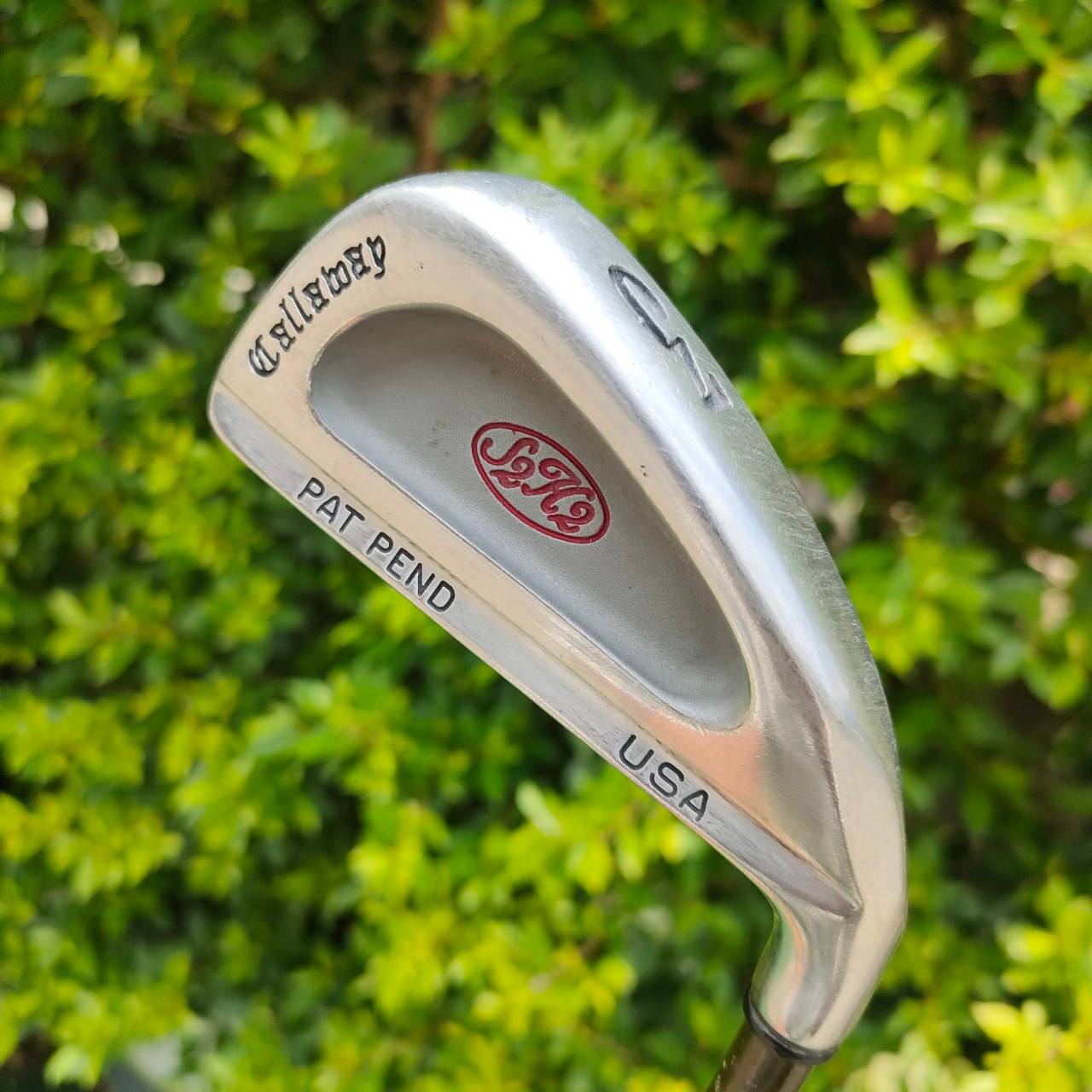 ชุดเหล็ก CALLAWAY PAT PEND USA มีเหล็ก 3-9 เเละ PW SW ก้านกราไฟต์ CALLAWAY FLEX R สภาพสวยนางฟ้า ก้านแบบเจาะทะลุ ไม้กอล์ฟมือสอง ของแท้ BY NakaraLuxurious