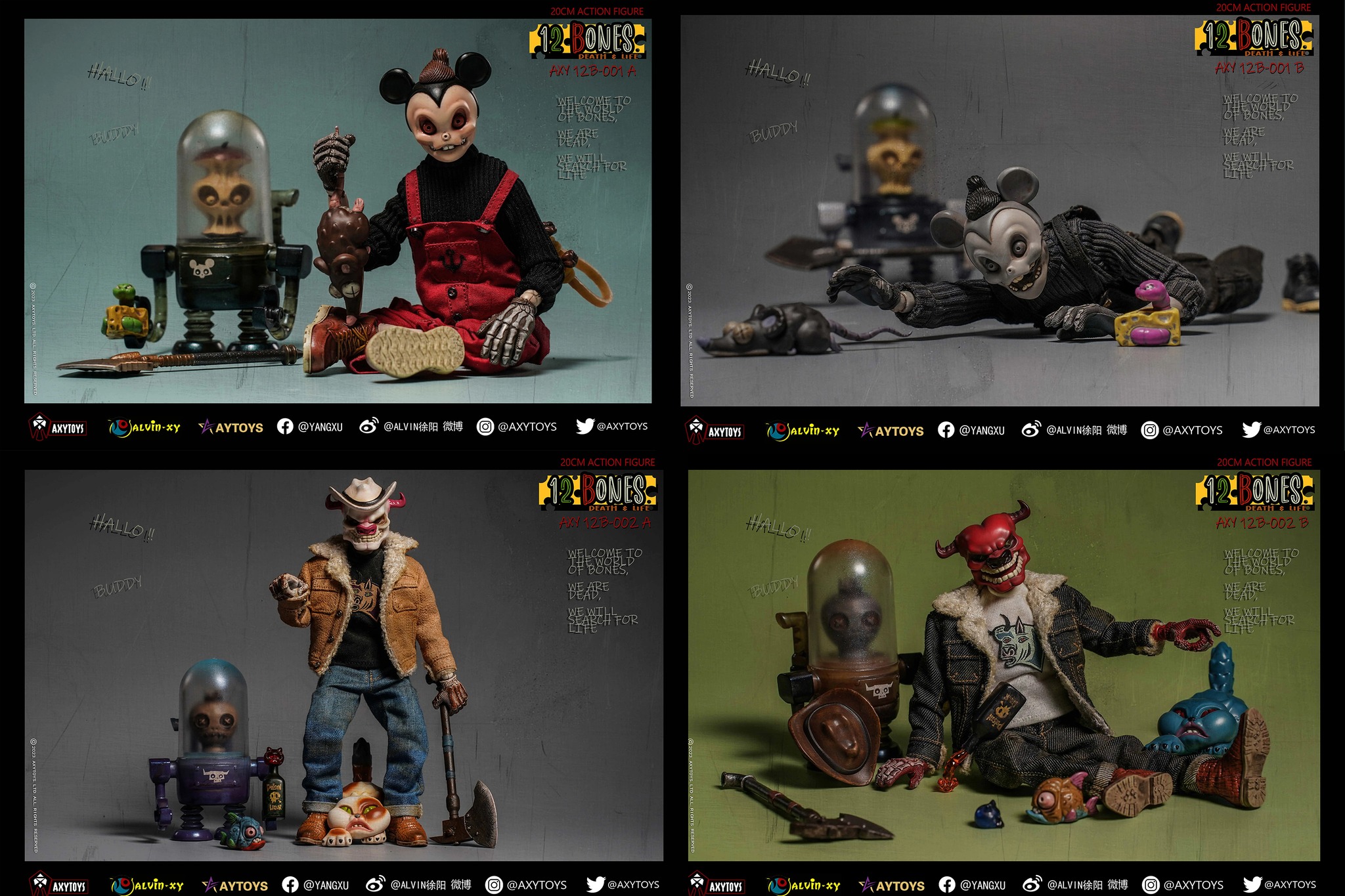 [สั่งจอง] AXYTOYS 12 BONES 1/12