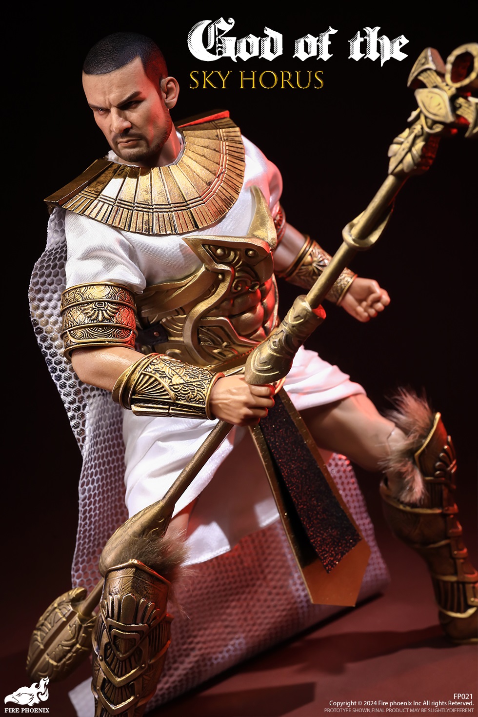 [สั่งจอง] FIRE PHOENIX 1/6 FP021 : DIECAST ALLOY - Pharaoh's Guardian God - HORUS