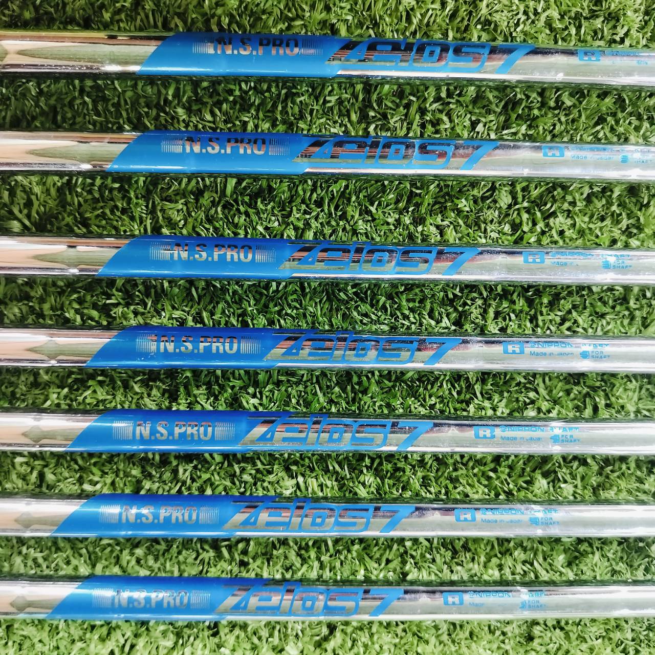 ** ชุดสุดยอดก้านโม ** ชุดเหล็ก Callaway SETTLHEAD X-16 มาพร้อมก้าน NS PRO ZEROS 7 FLEX R ก้านราคาแพงมากๆ เป็นก้านเหล็กที่เบามาก เบาสบาย เร่งสปีดได้ดี ตีง่าย และตีไกล ไม้กอล์ฟพรีเมี่ยมมือสอง ของแท้ By NakaraLuxurious