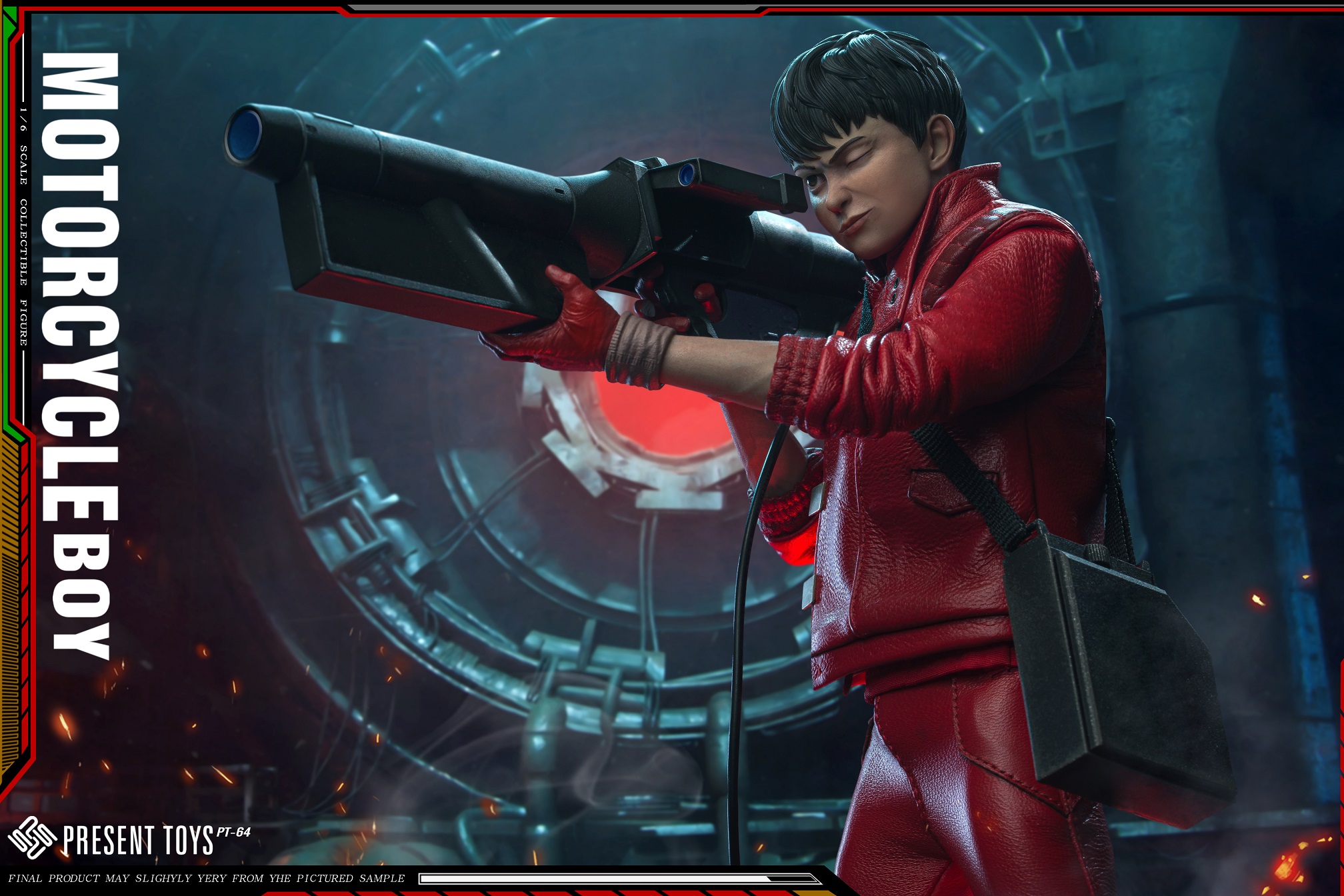 [สั่งจอง] PRESENT TOYS PT-sp64 1/6 : Motorcycle Boy