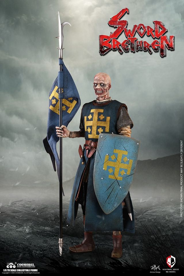 [สั่งจอง]COOMODEL 1/6 NS001 NIGHTMARE SEIRES (DIECAST ALLOY) - SWORD BRETHREN