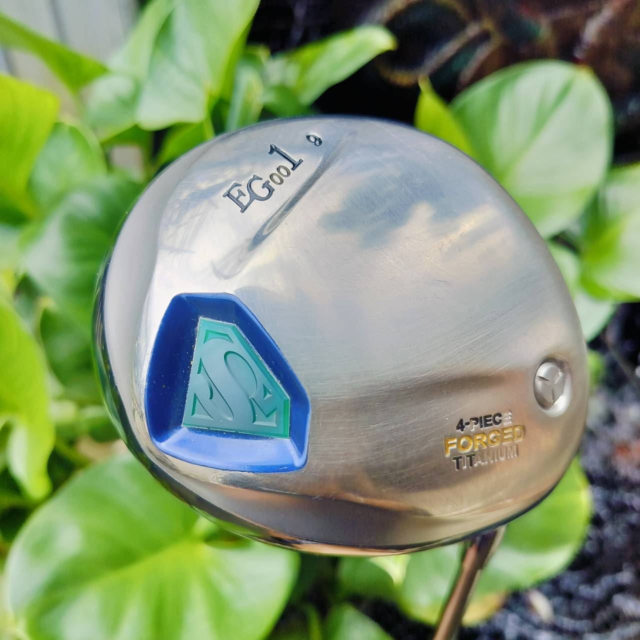 DRIVER Superman EG001 องศา 9 ตีไกลแบบจัดๆ โครงสร้าง FORGED TITANIUM แบบ 4 ชิ้น สุดยอดโครงสร้างเด้งๆ ไม้กอล์ฟพรีเมี่ยมญี่ปุ่นมือสอง ของแท้ By NakaraLuxurious