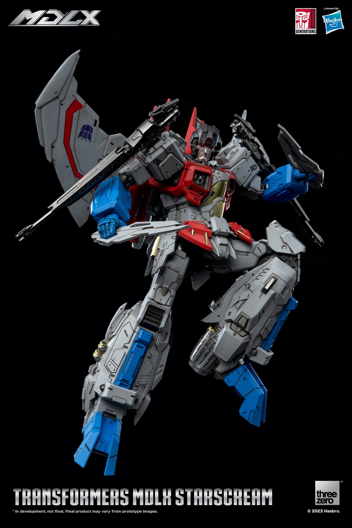 [สั่งจอง] Threezero 3Z03360W0 7.8" Transformers: MDLX - Starscream