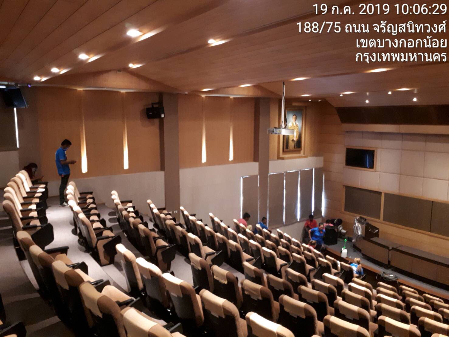 งานปรับปรุง ซ่อมแซม และ Big Cleaning ห้องประชุม รพ.ศิริราช