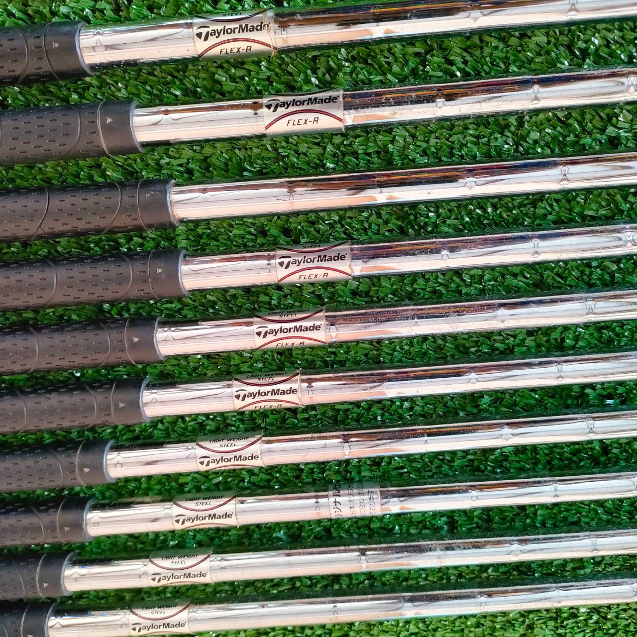 ชุดเหล็ก TAYLORMADE RAC LT สภาพสวยมากๆ เดิมๆ ชุดใหญ่สุด ได้ไม้ทั้งหมด 10 ชิ้น เหล็กตีไกล มีเหล็ก 3-9 เเละ PW AW SW