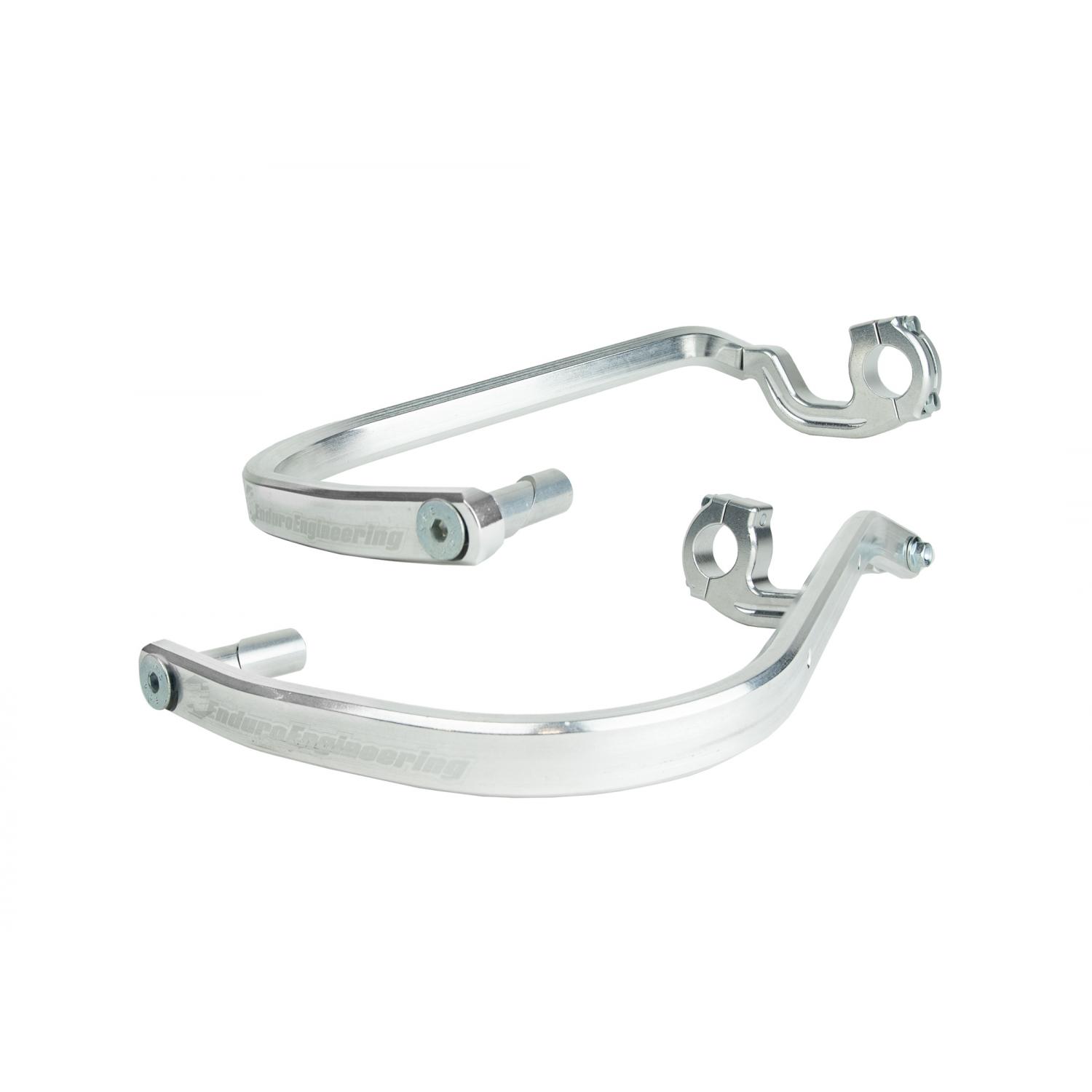 การ์ดแฮนด์ Enduro Engineering Evolution 2 Silver Debris Deflectors With 28.6mm Tapered Clamp