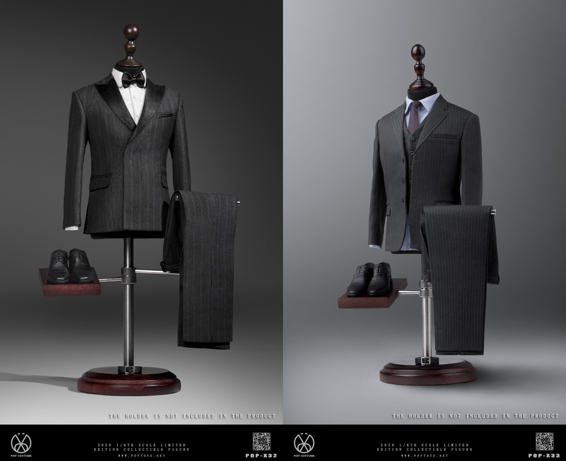 [สั่งจอง]POPTOYS POP-X32 & POP-X33 1/6 Scale : Men’s suit