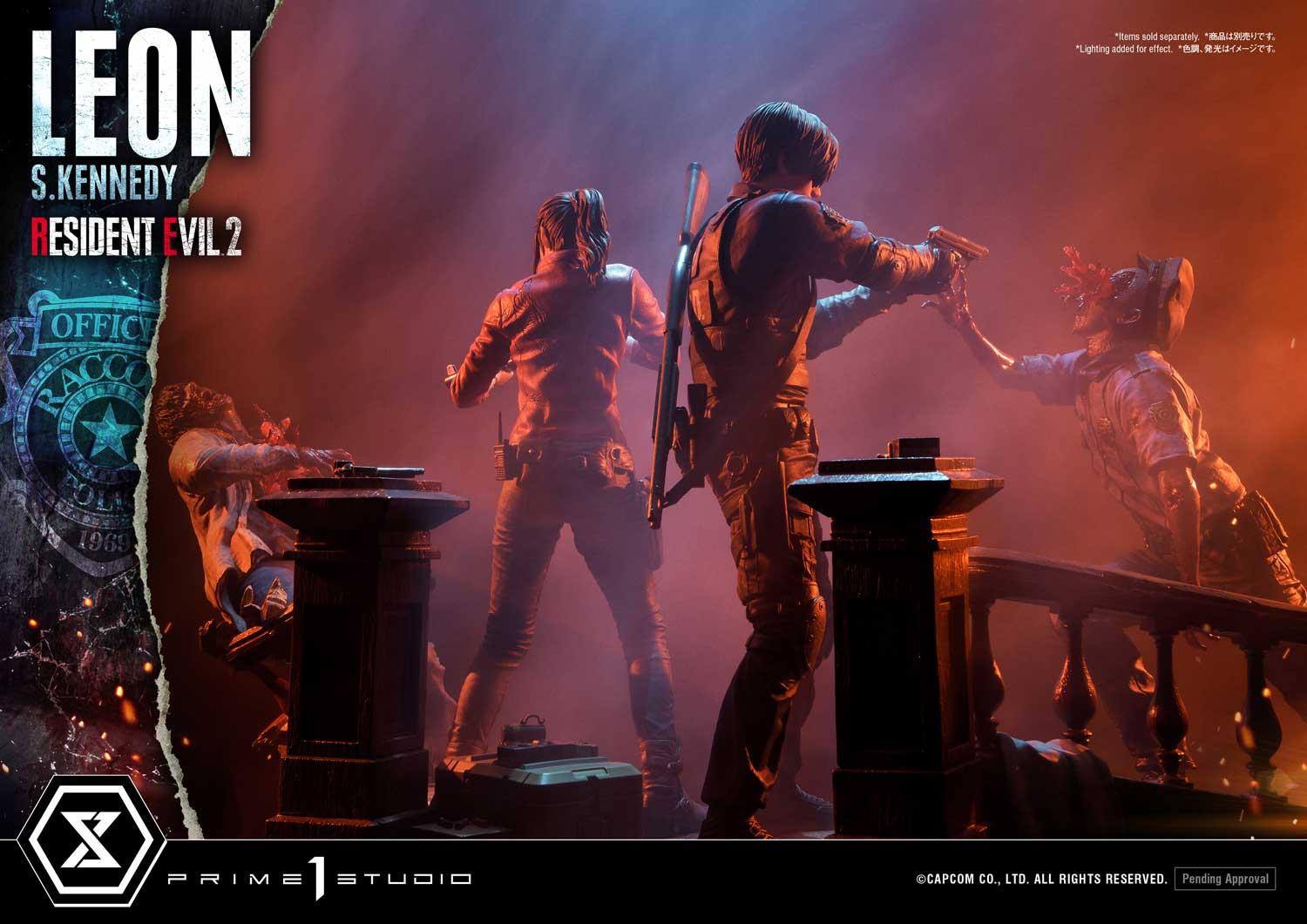 [สั่งจอง]Prime 1 Studio UPMRE2 : Resident Evil 2 Leon S. Kennedy & Claire Redfield